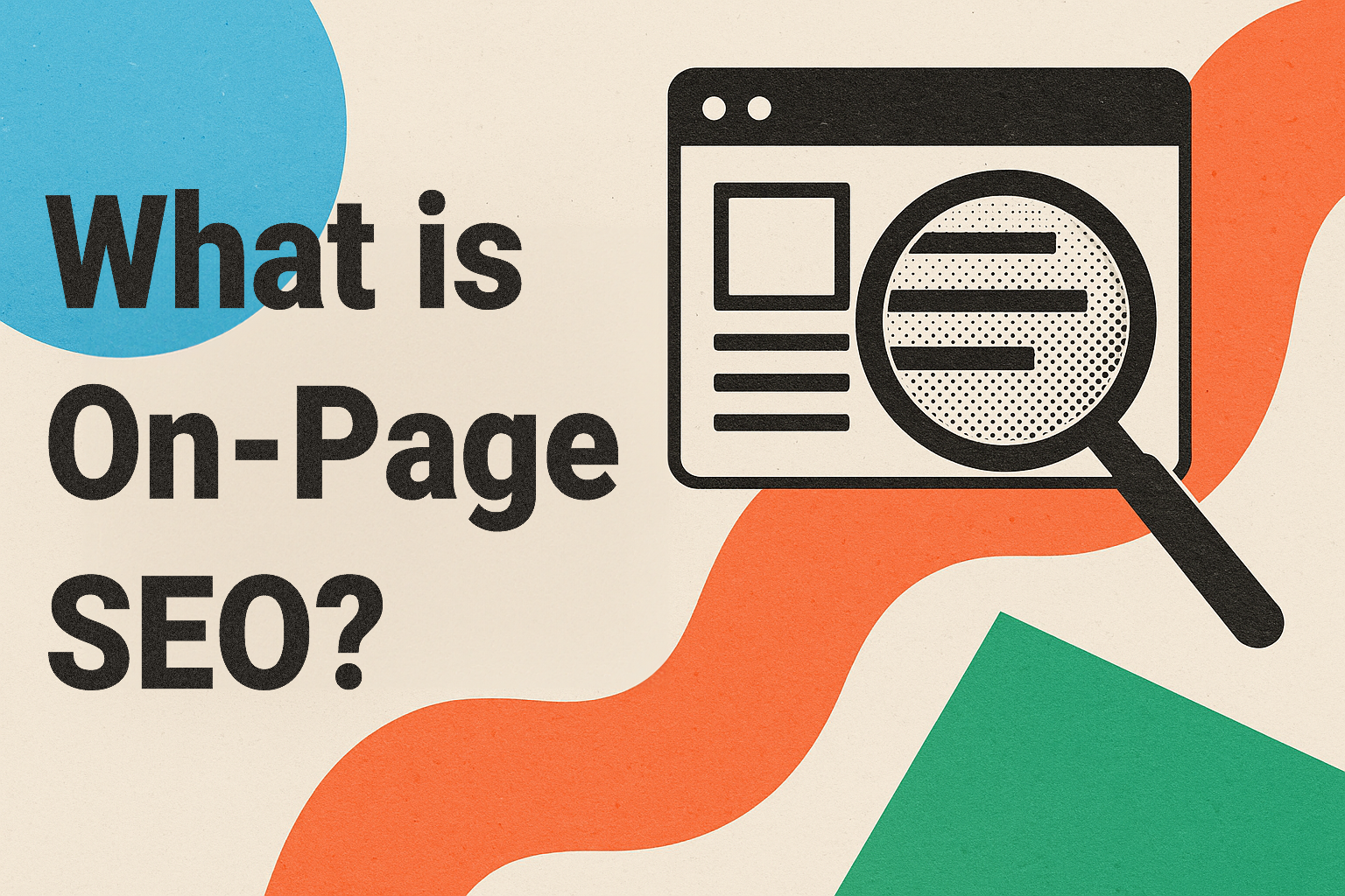 difference between on page seo and off page seo